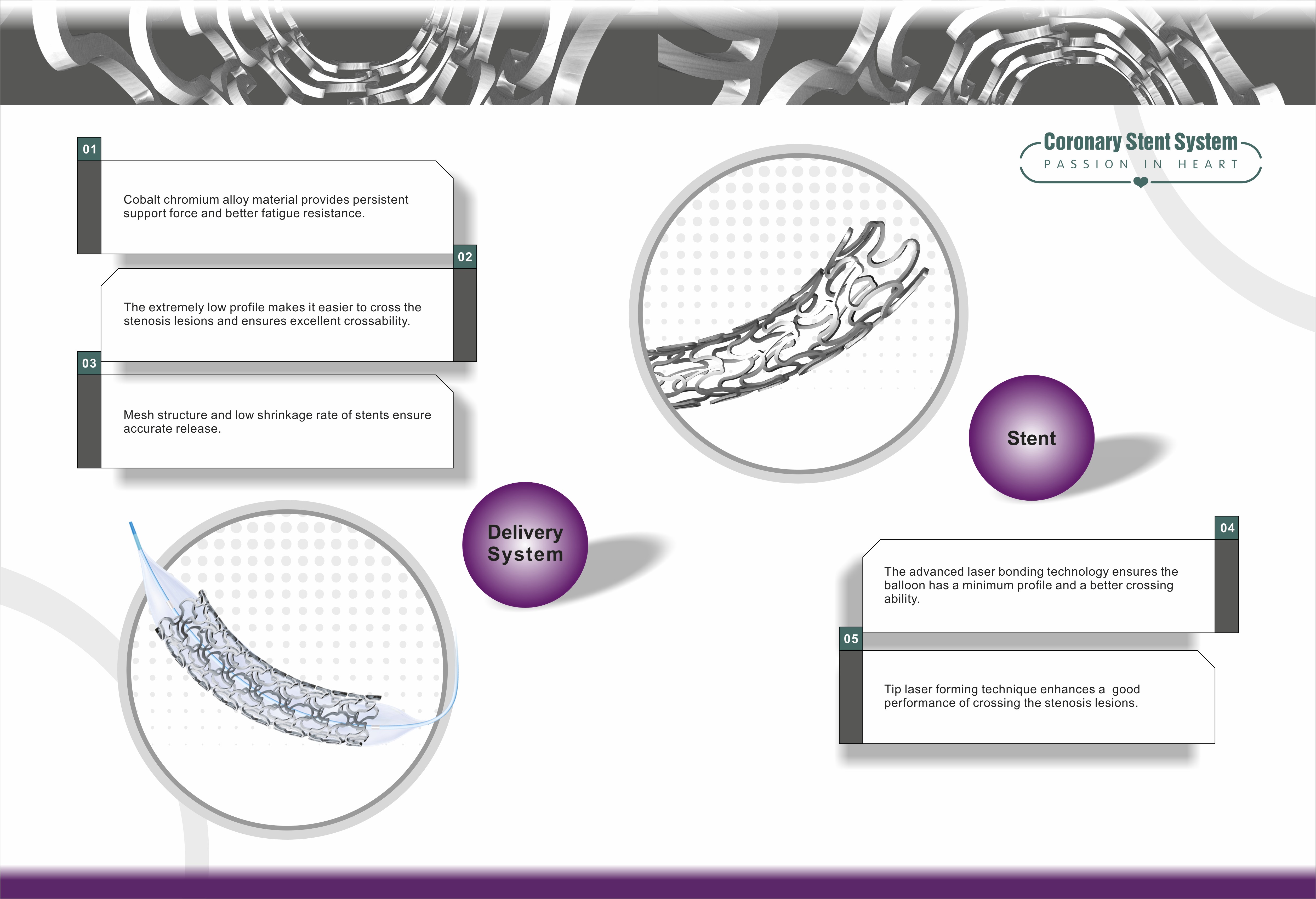 Actualizar sistema de stent coronario personalizado biodegradable