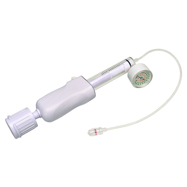 Cardiología Accesorio intervencional Dispositivo de inflación de globo médico 20 ml máximo 40 atm
