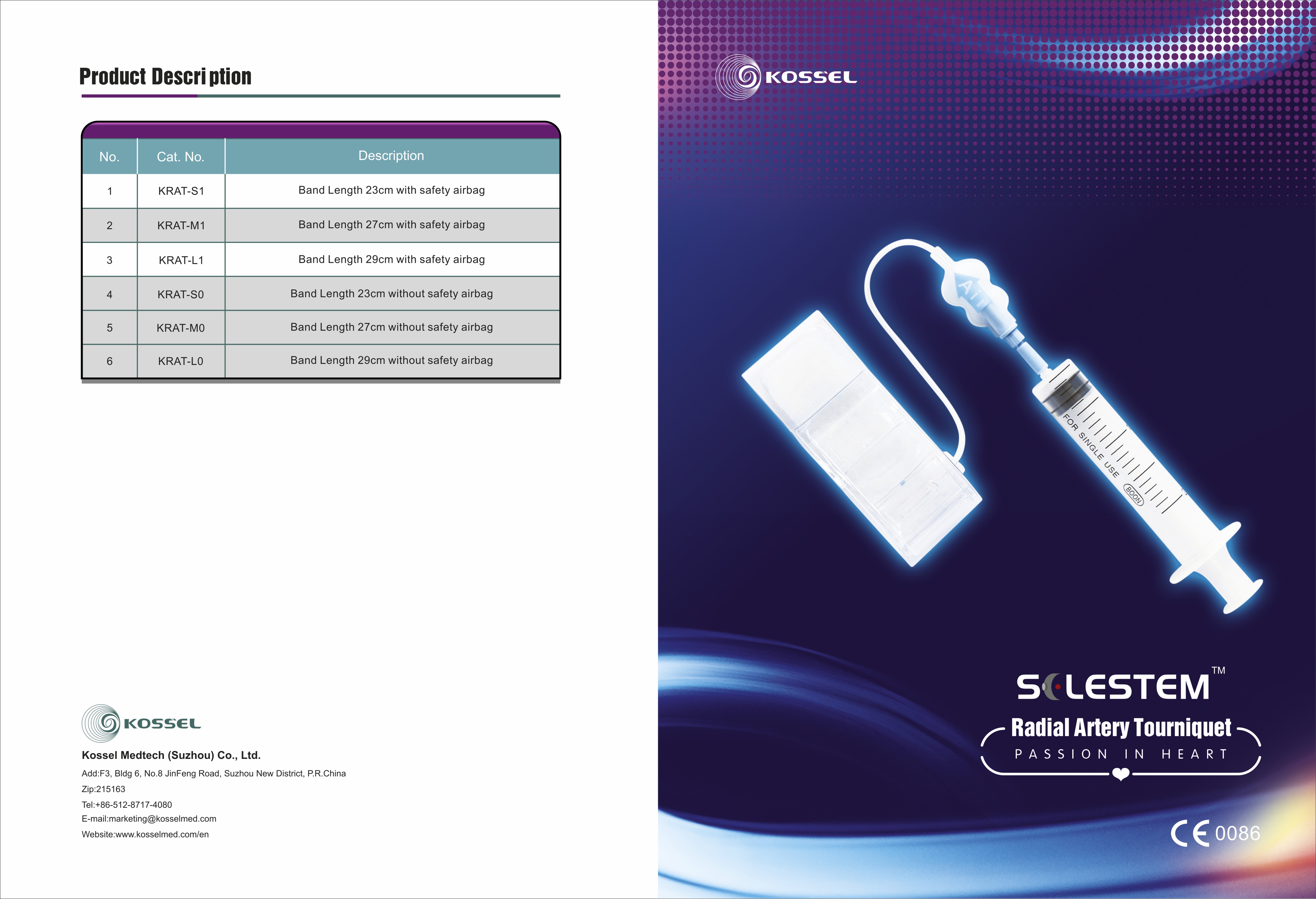 Dispositivo de compresión de la arteria radial cardiovascular intervencionista para PCI PCI